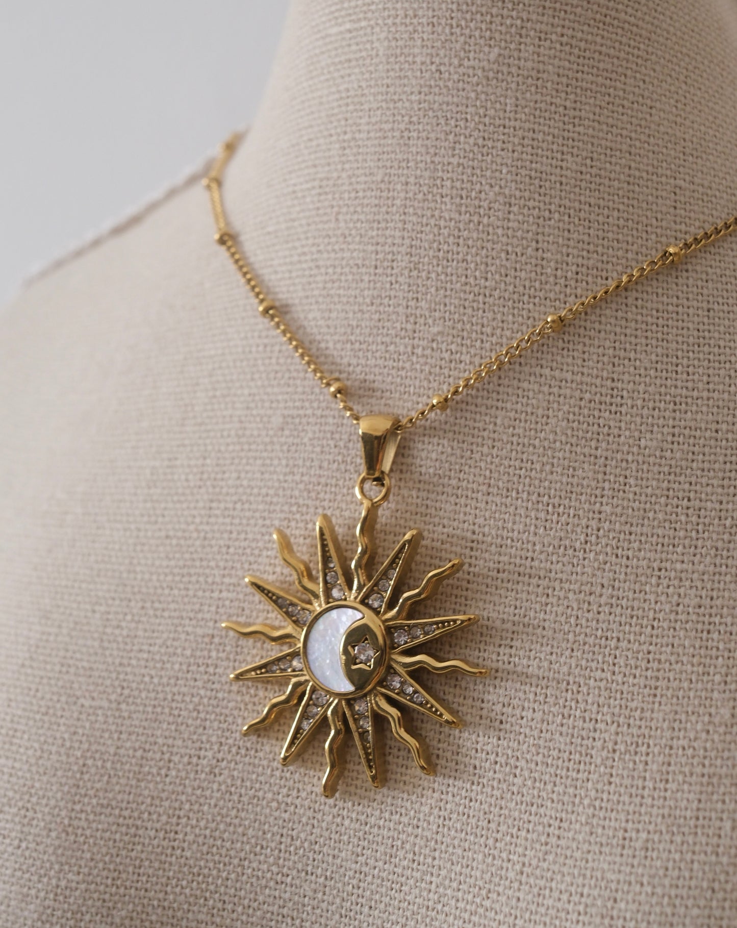Elysian Sun Necklace