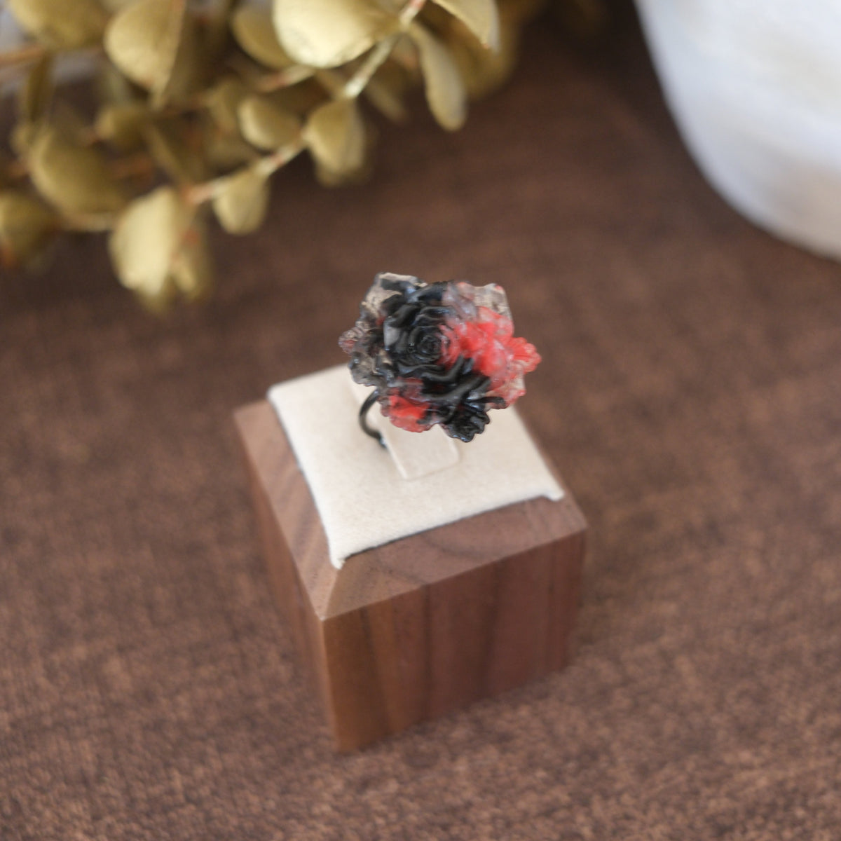 Poison Rose Red Ring