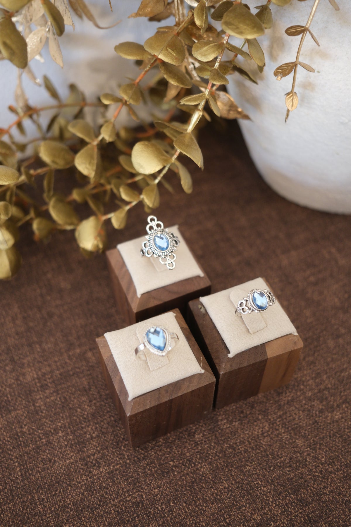 Blue Spell Ring Collection
