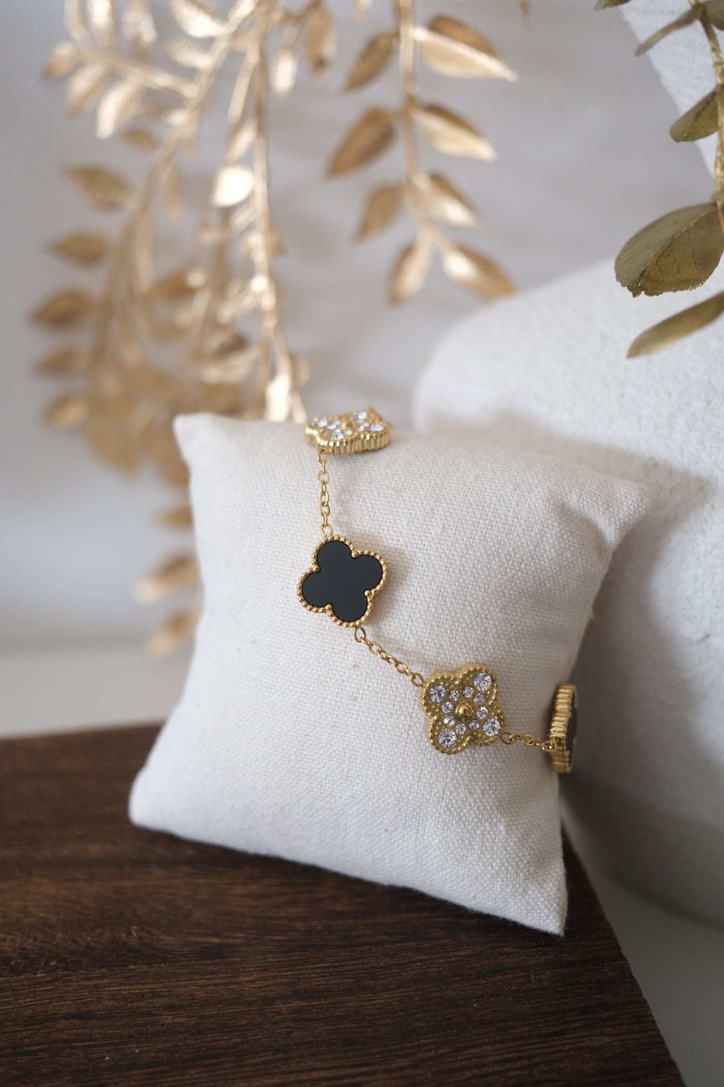 Éclat Noir Duo Bracelet