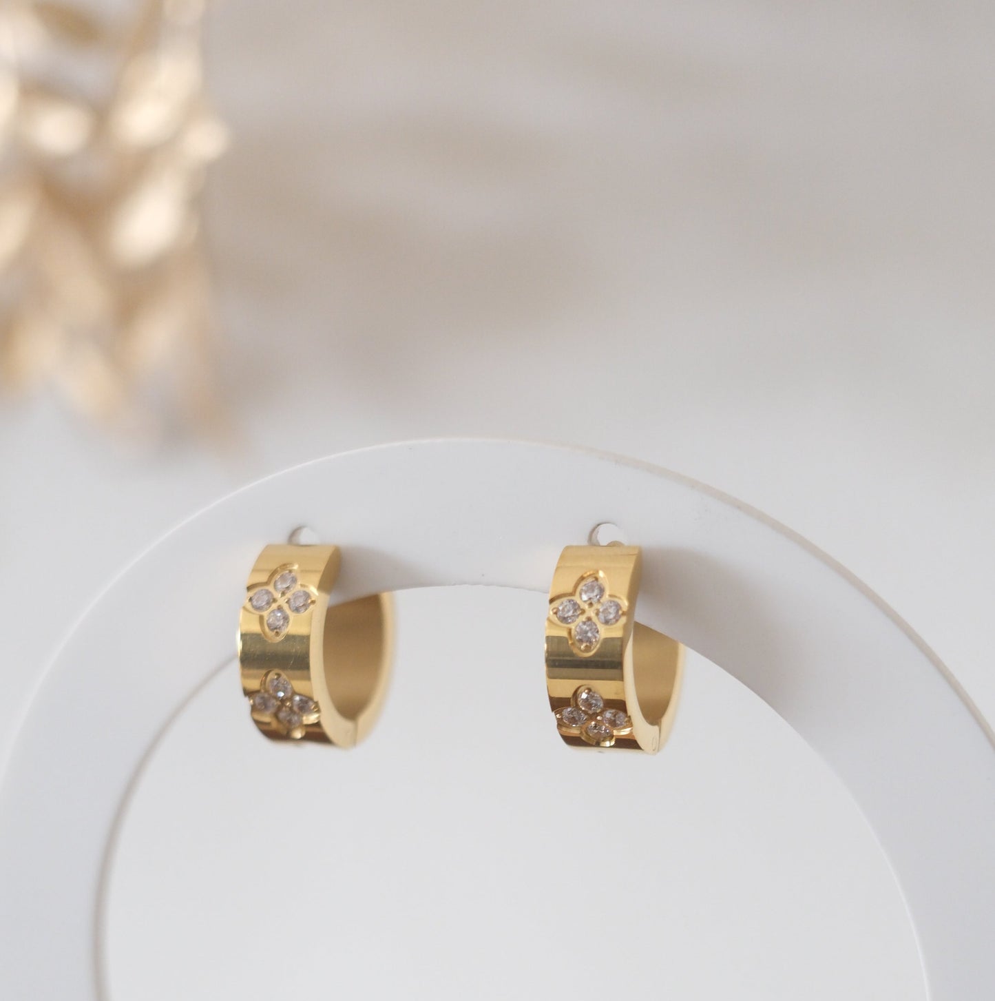 Floréa Mini Hoop Earrings
