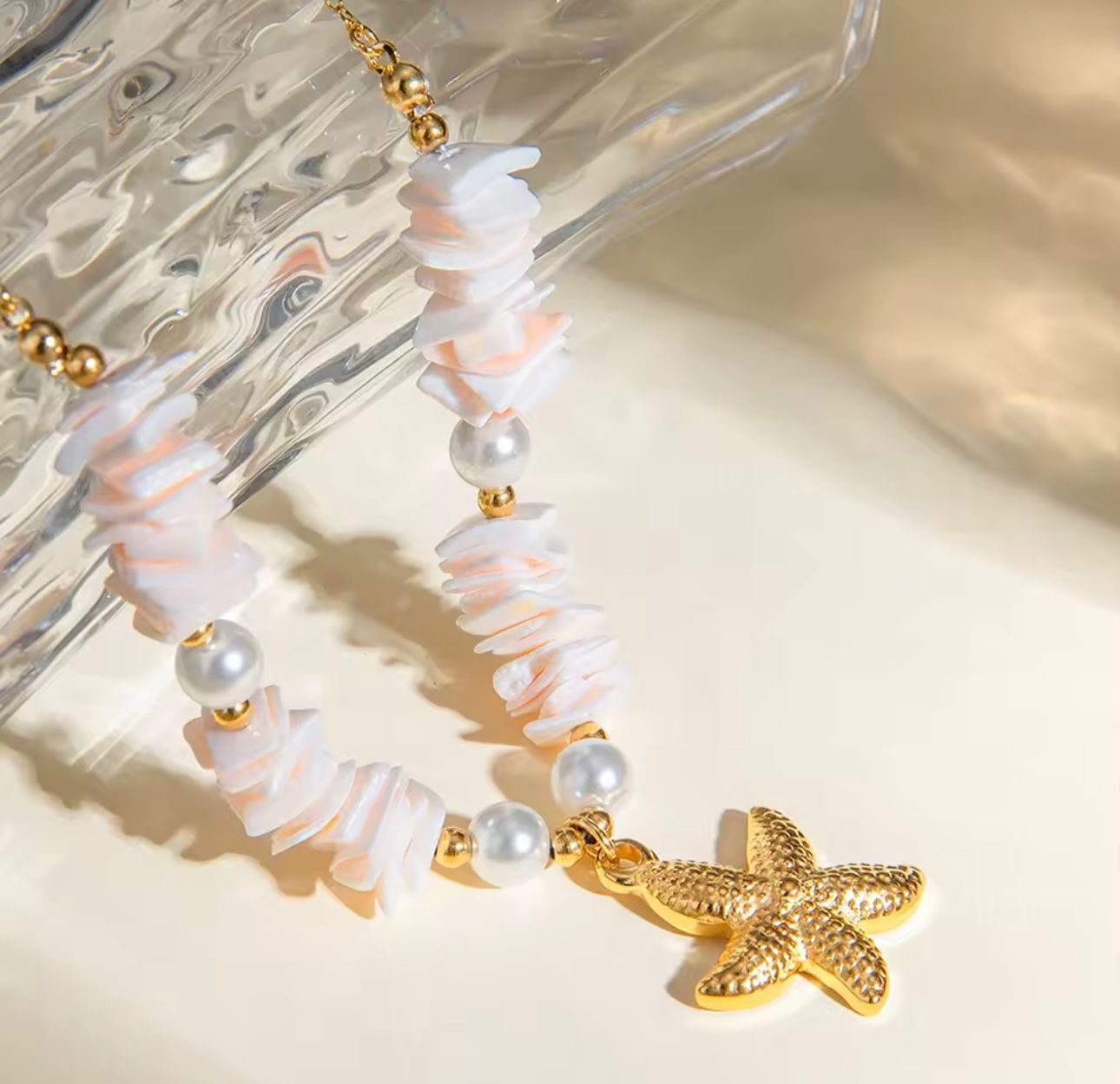 Gold Star Necklace