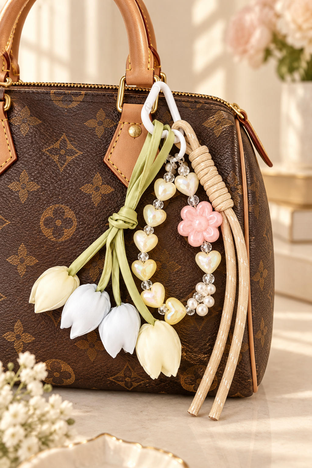 Tulip Daydream Bag Charm
