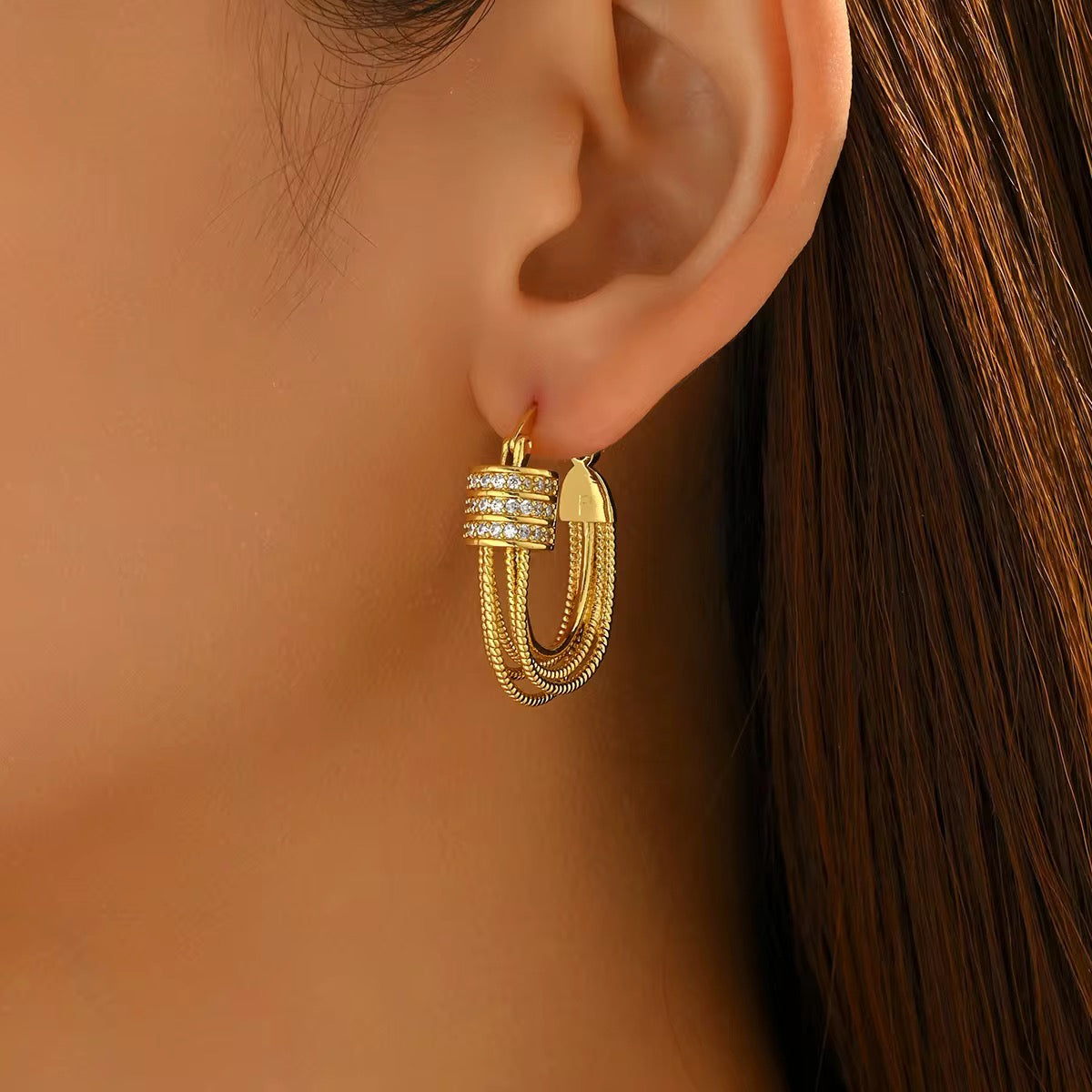 Aurelion Chain Hoops