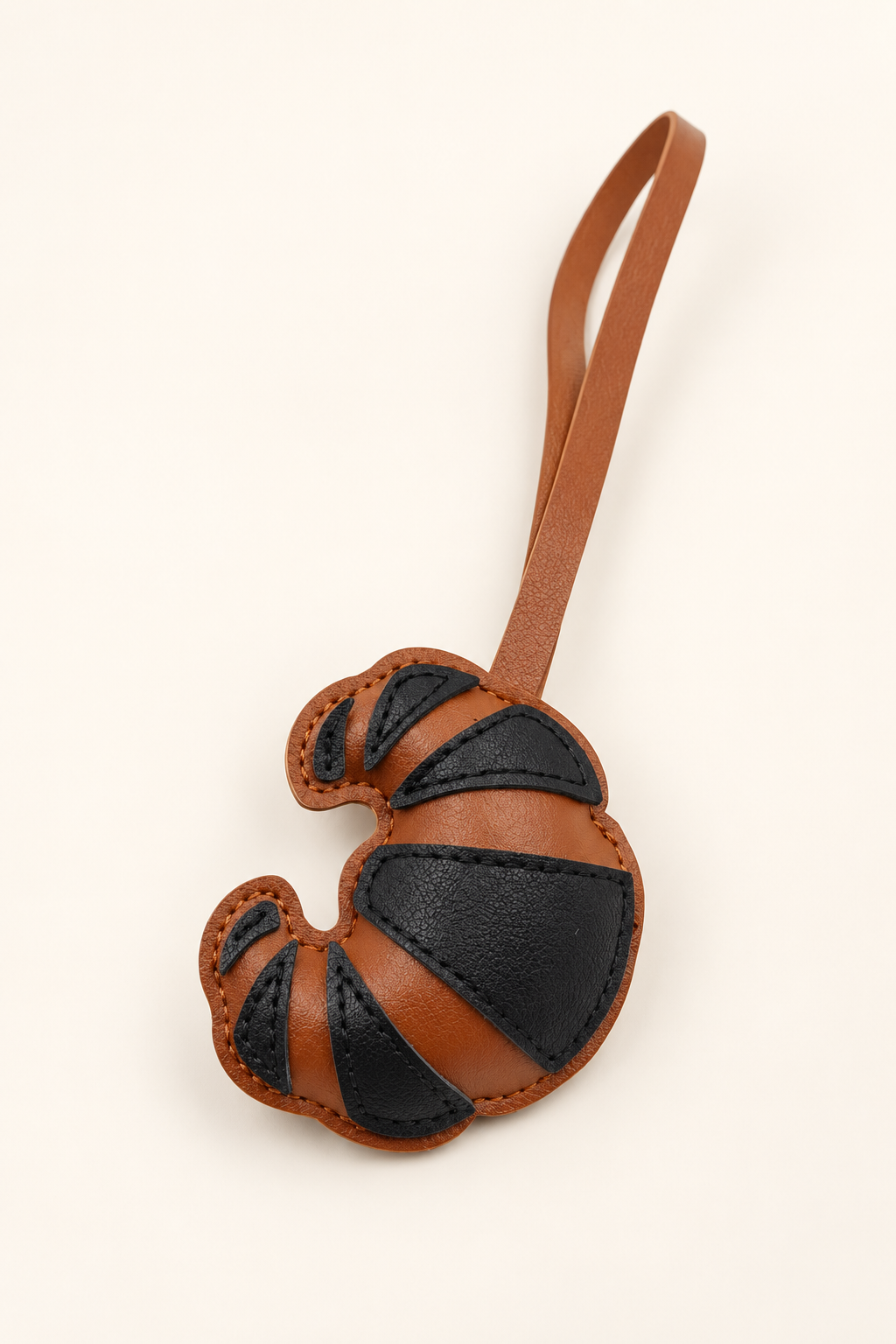 Extra Chocolate Croissant Bag Charm