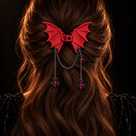 Scarlet Wings Hair Claw