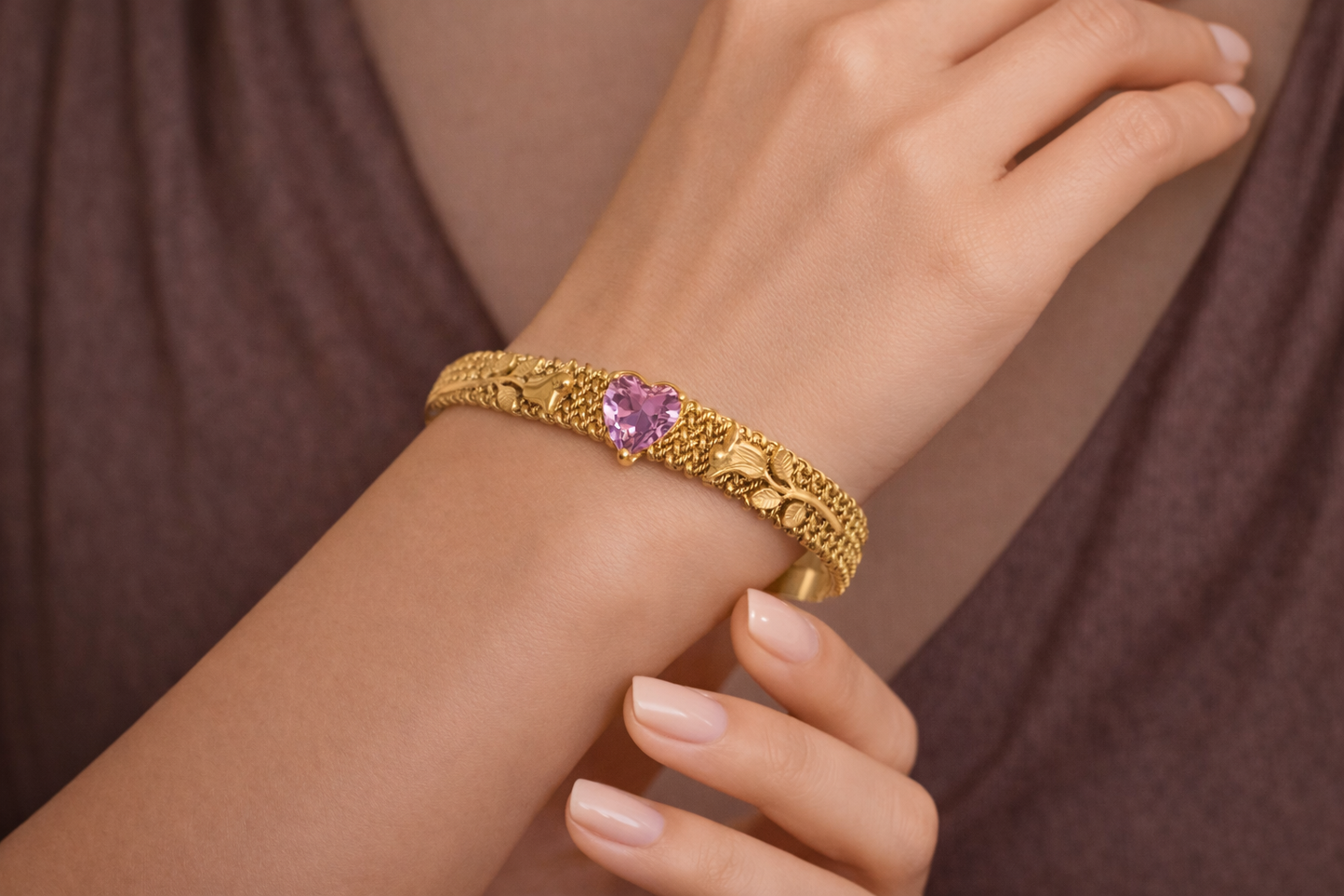 Aurelia Heart Cuff