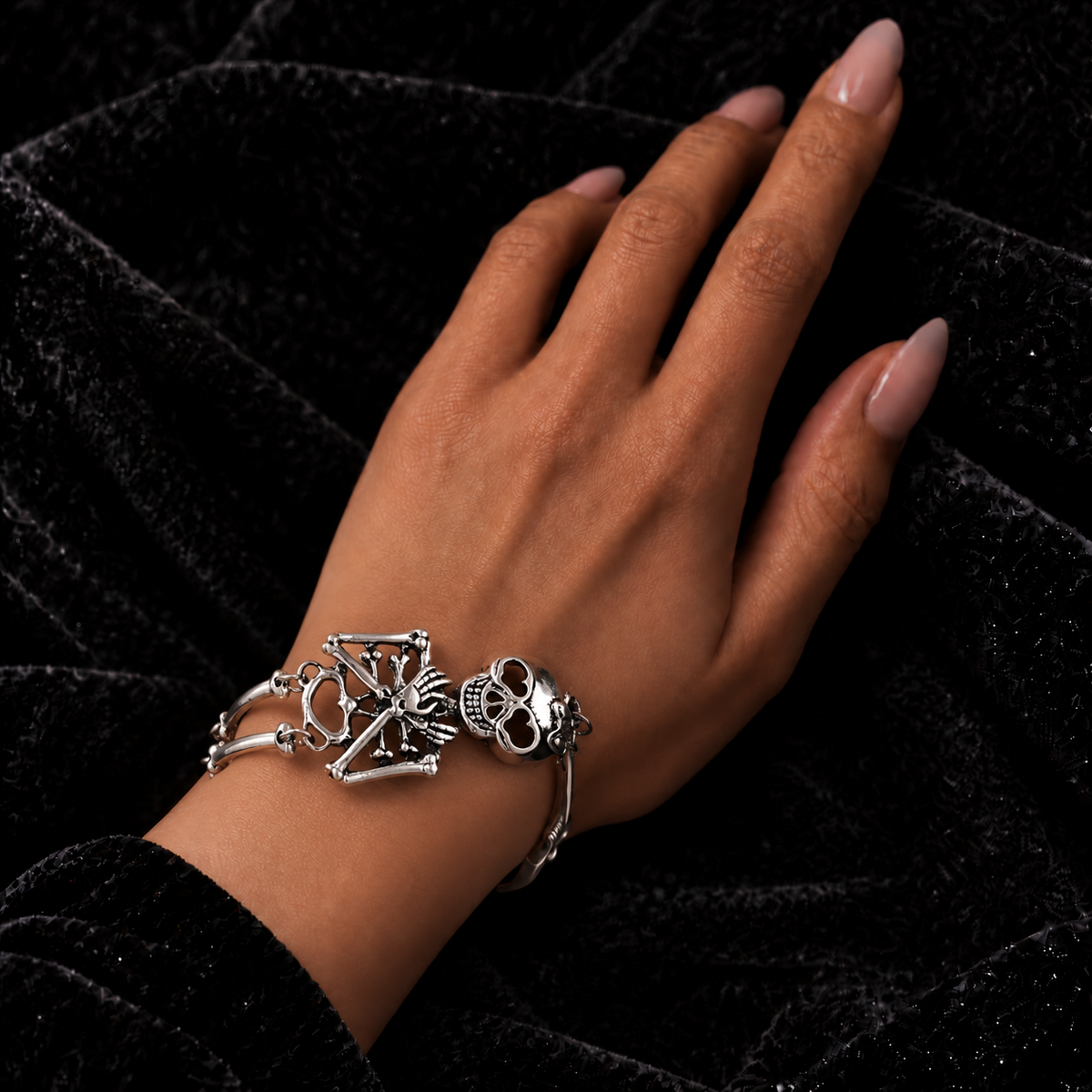 Bone Embrace Cuff Bracelet