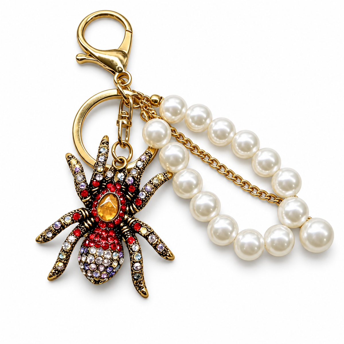 Pearl Venom Bag Charm