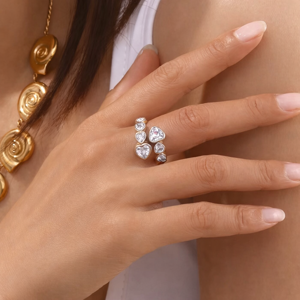 Sweet Candy Heart Ring