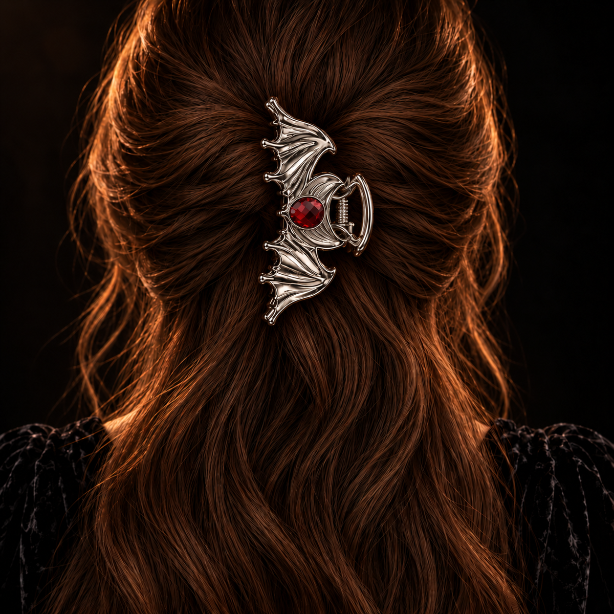 Vampire Wings Hair Claw