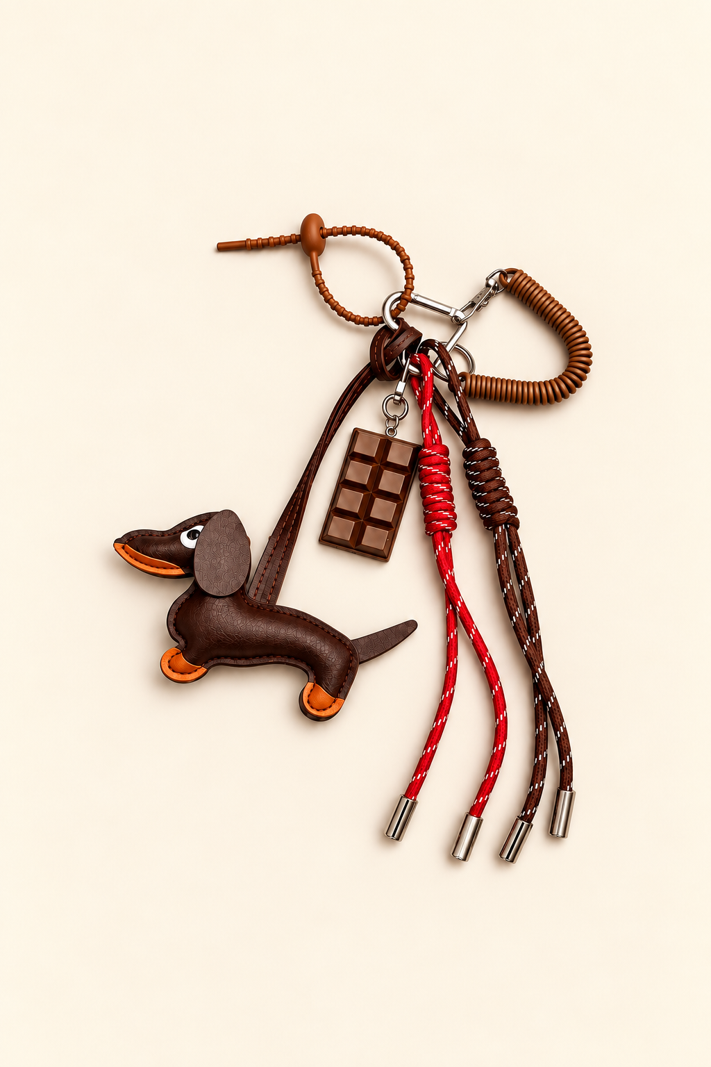 Cocoa Pup Bag Charm