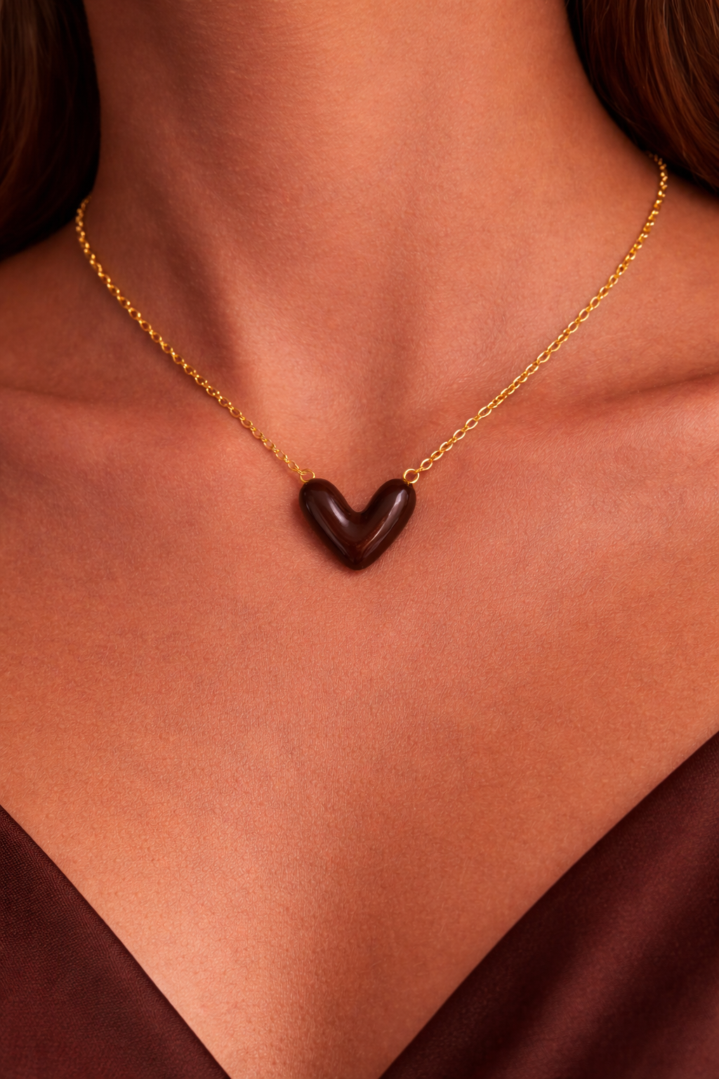 Velvet Heart Necklace