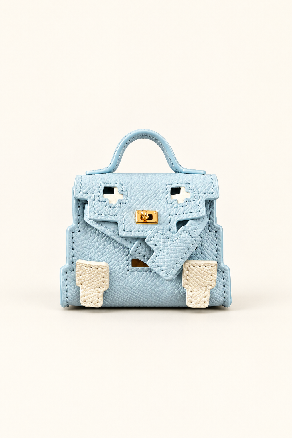 Mini Satchel Bag Charm & Keychain