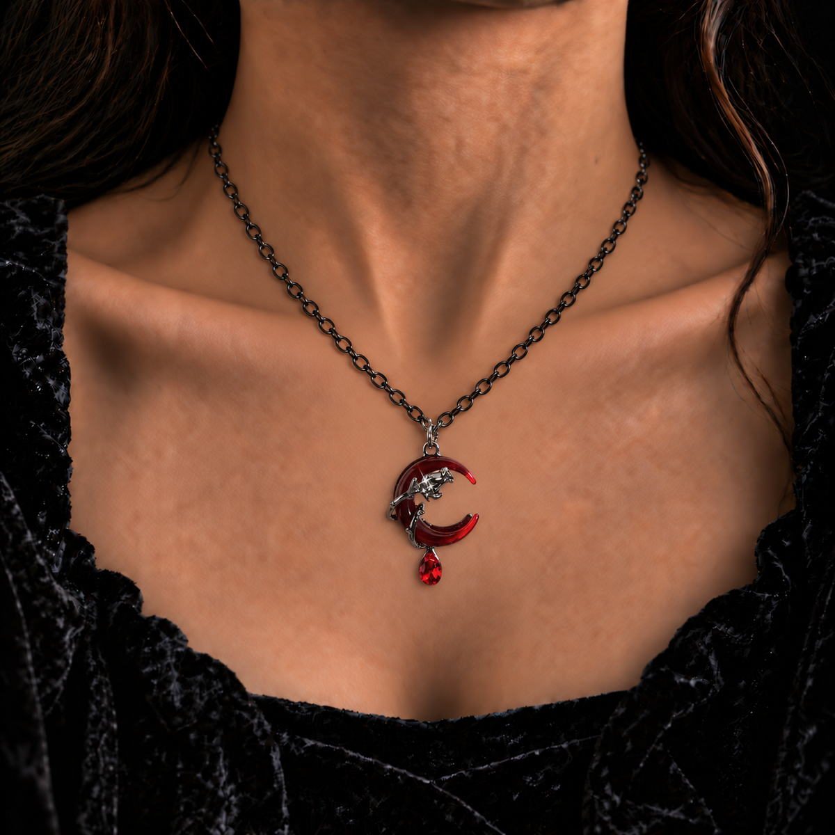 Blood Moon Necklace