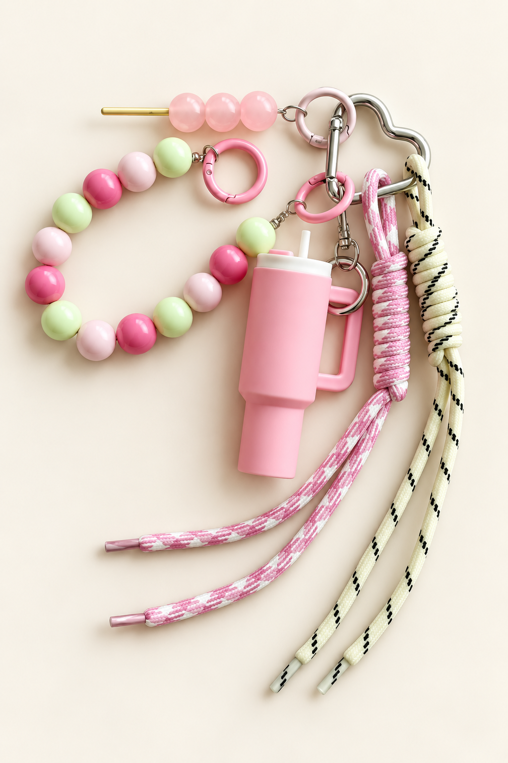 Sweetest Pink Treat Bag Charm