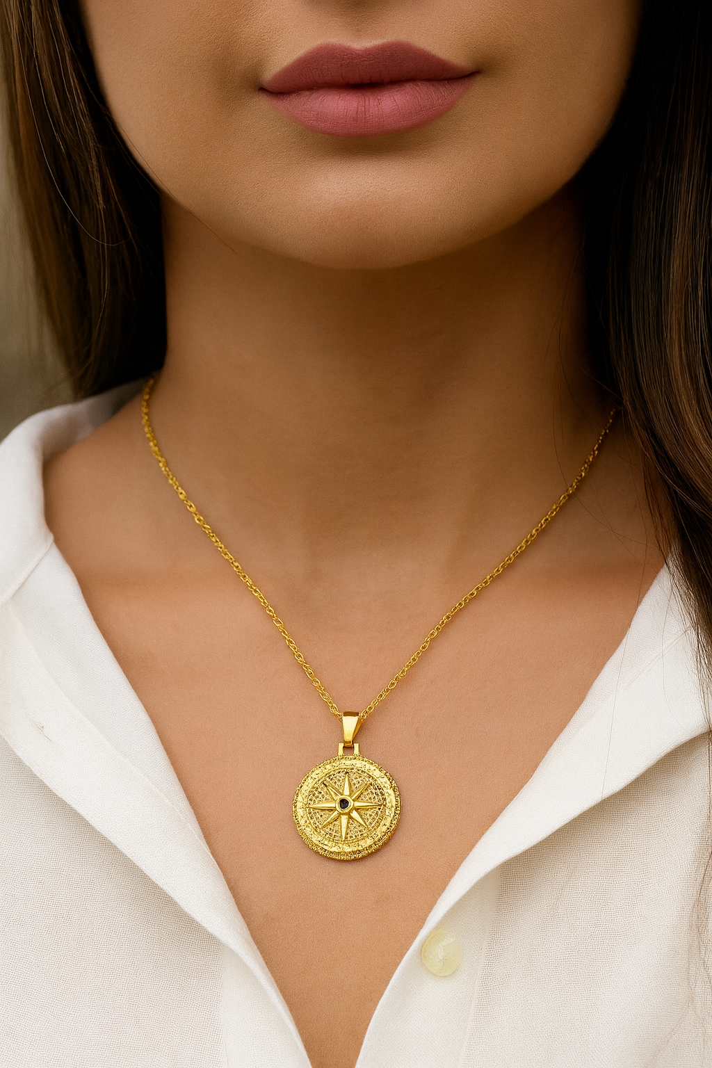 Solis Star Necklace