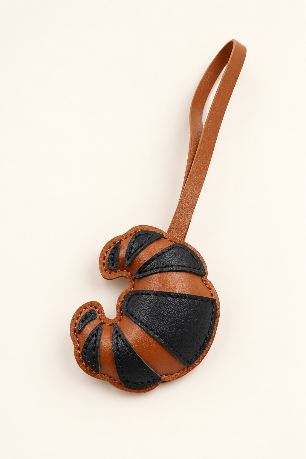 Extra Chocolate Croissant Bag Charm