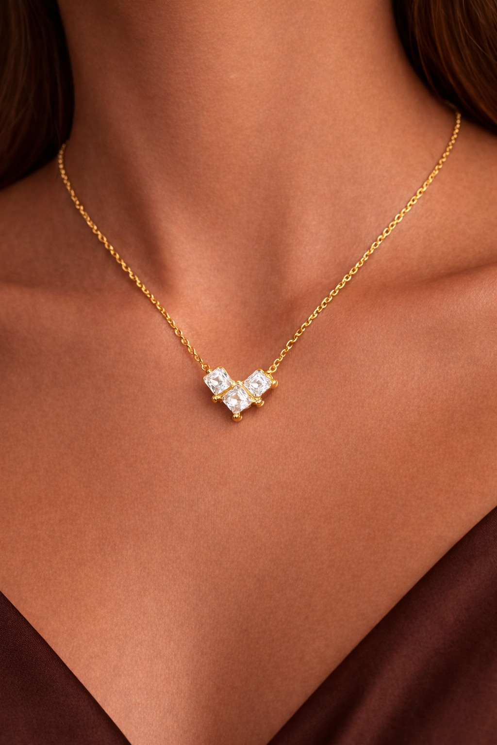 Sweet Spark Heart Necklace