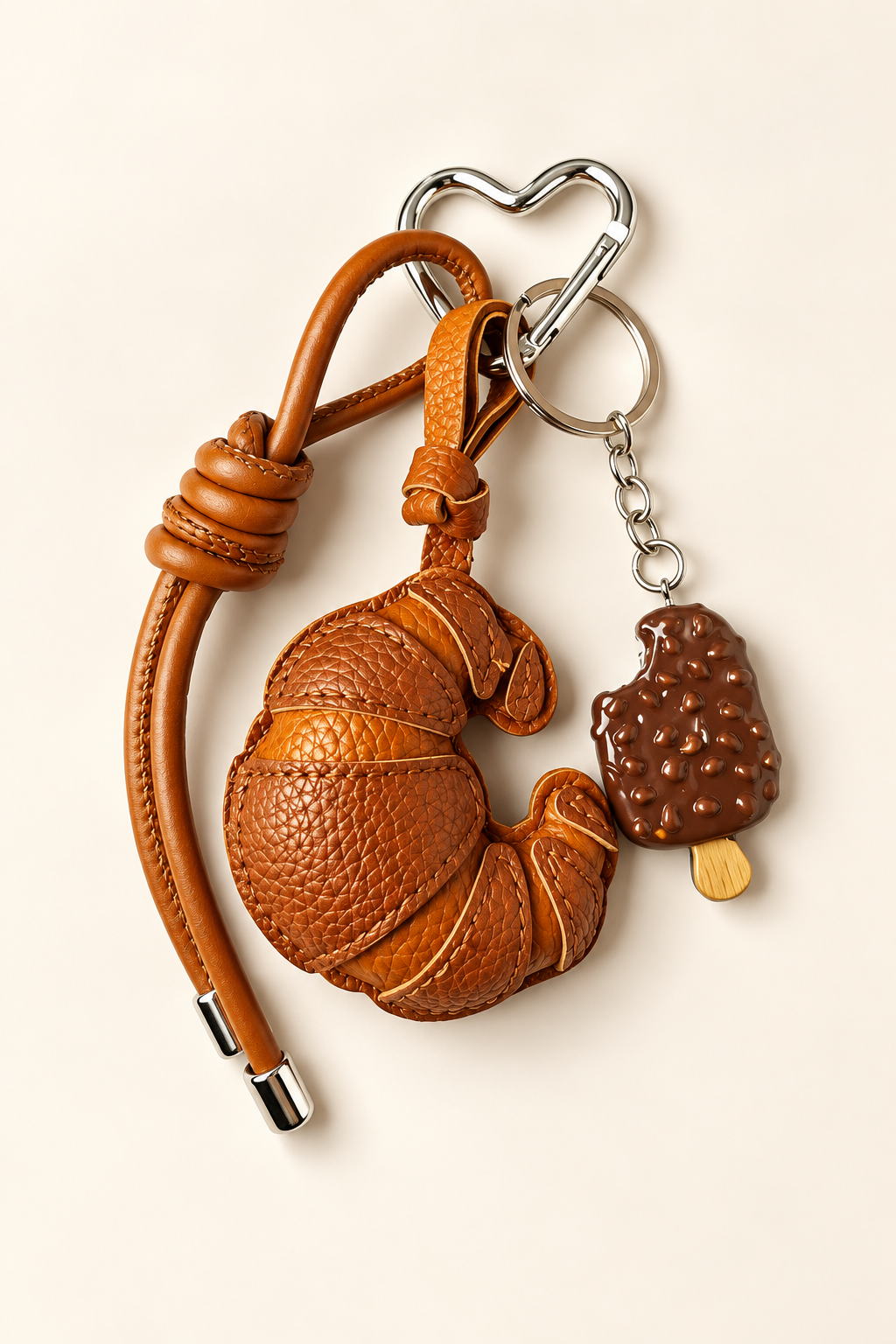 Choco Croissant Bag Charm