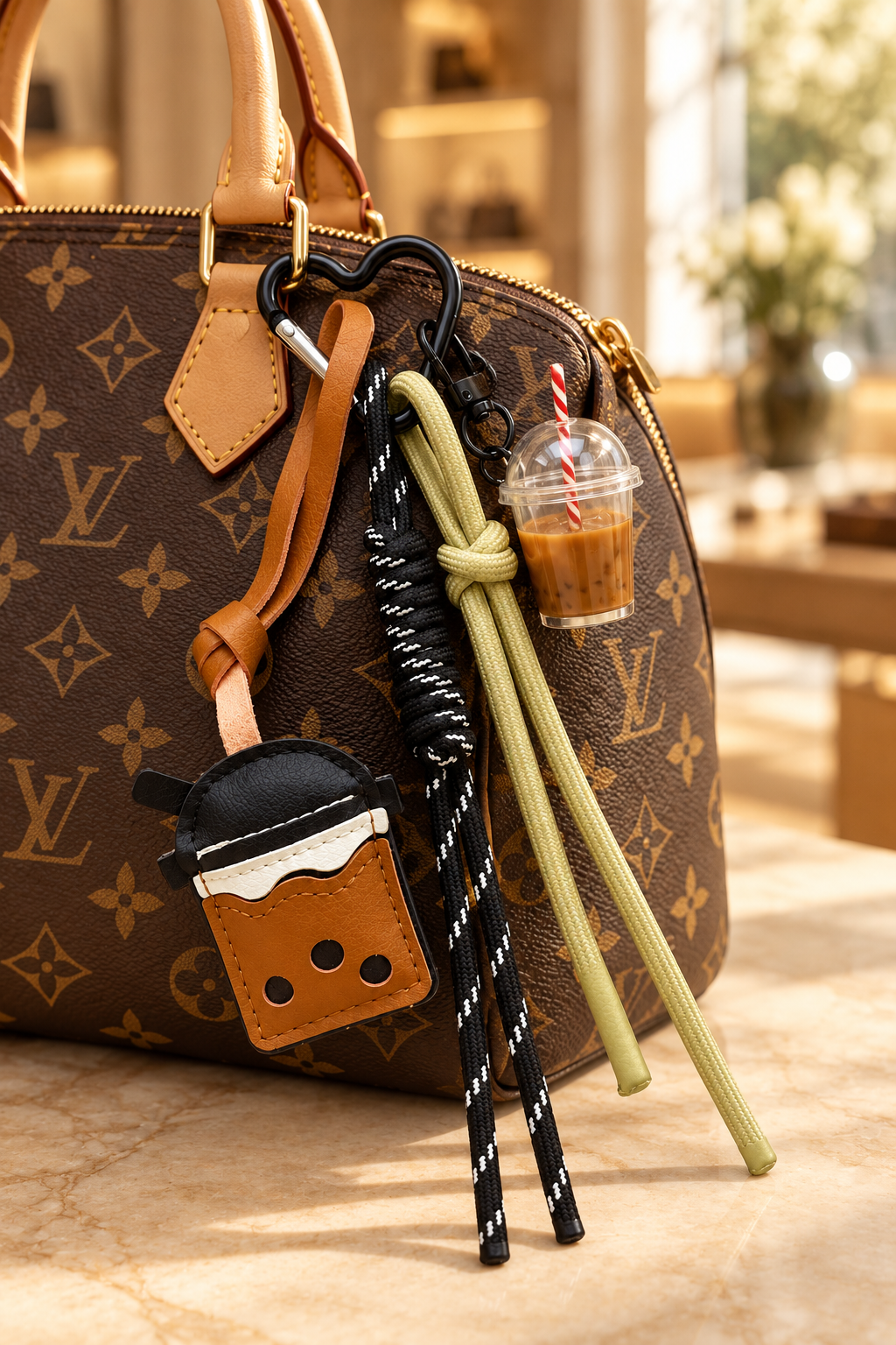 Coffee Break Bag Charm