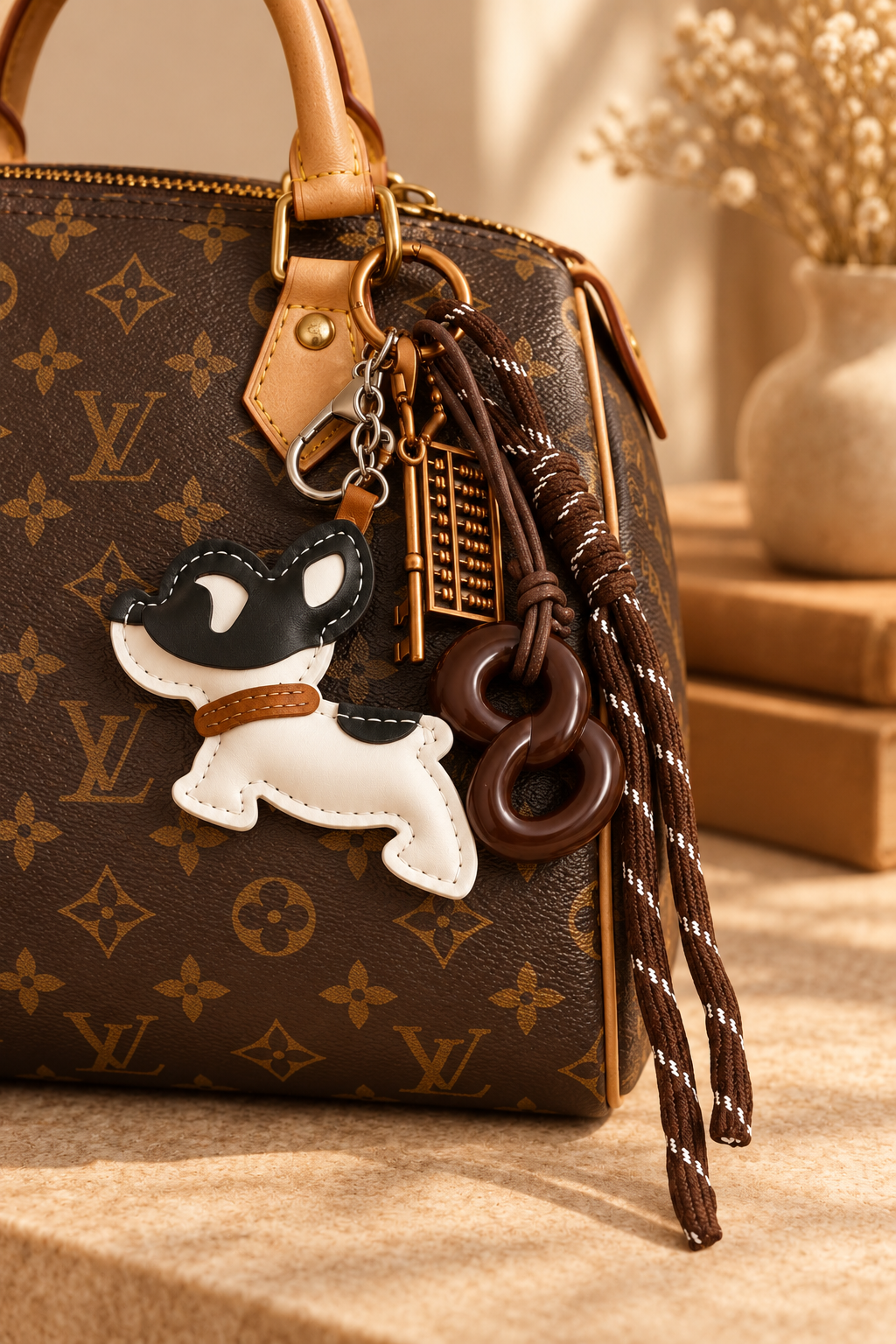 Little Explorer Dog Charm