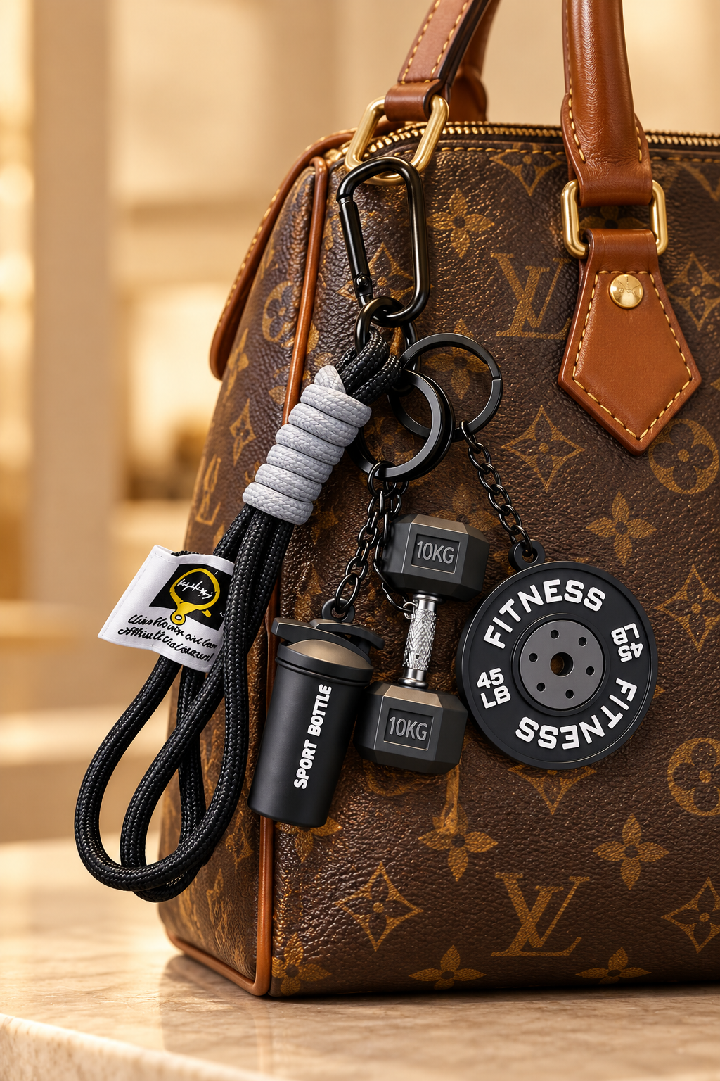 Gym Lover Keychain