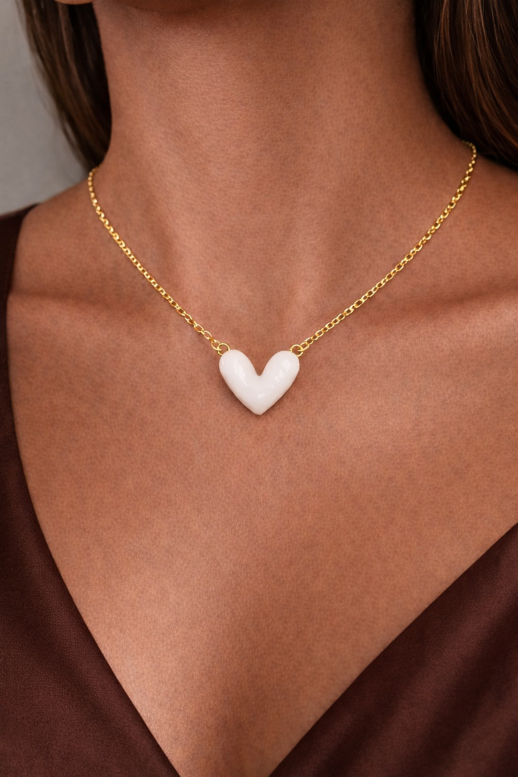 Velvet Heart Necklace