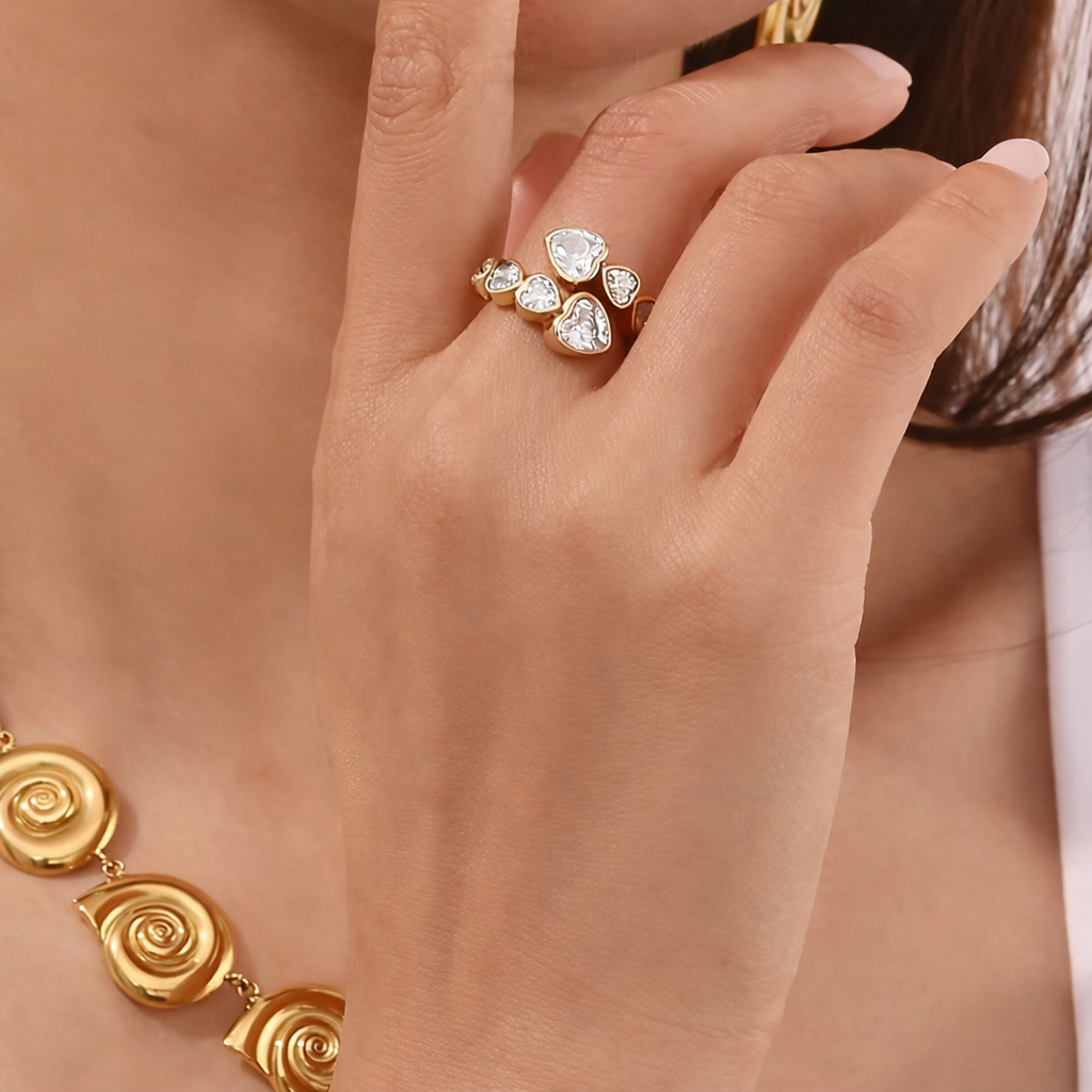 Sweet Candy Heart Ring