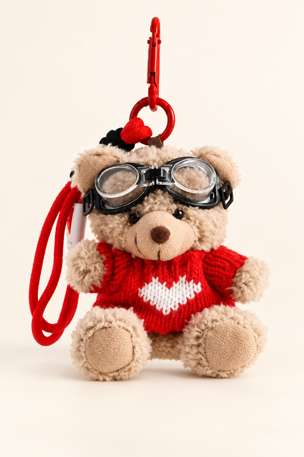 Cozy Scholar Bear Charm