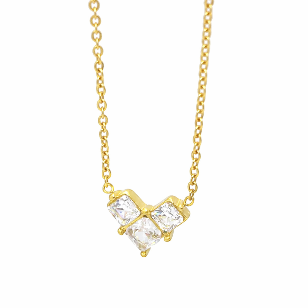 Sweet Spark Heart Necklace