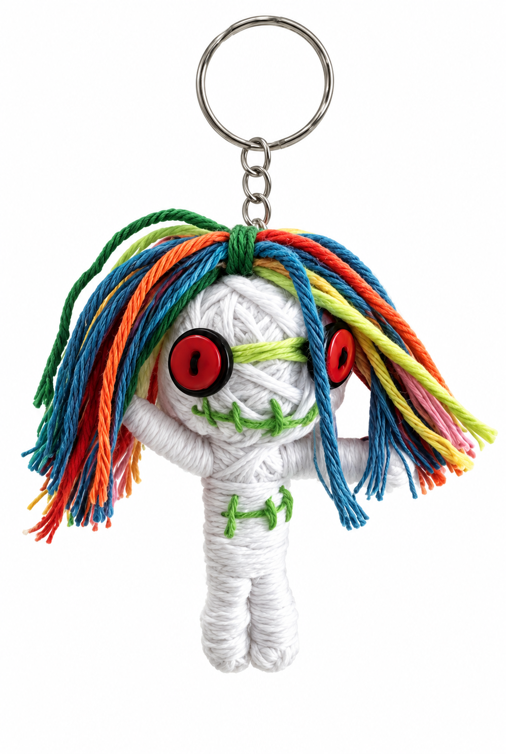 Stitched Mischief Keychain