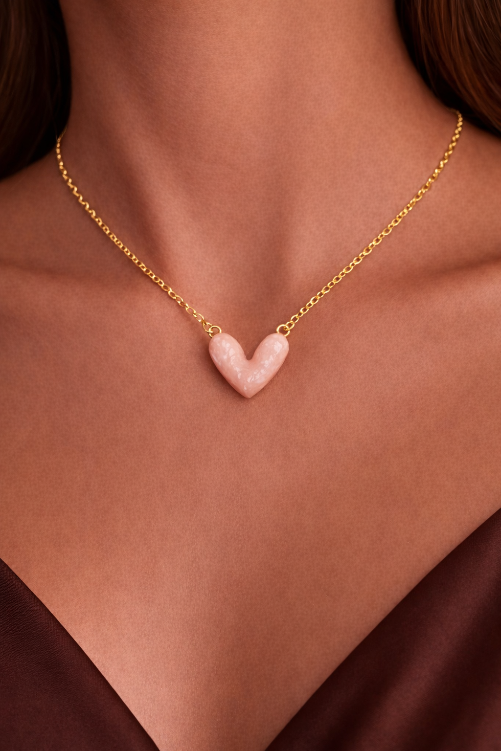 Velvet Heart Necklace