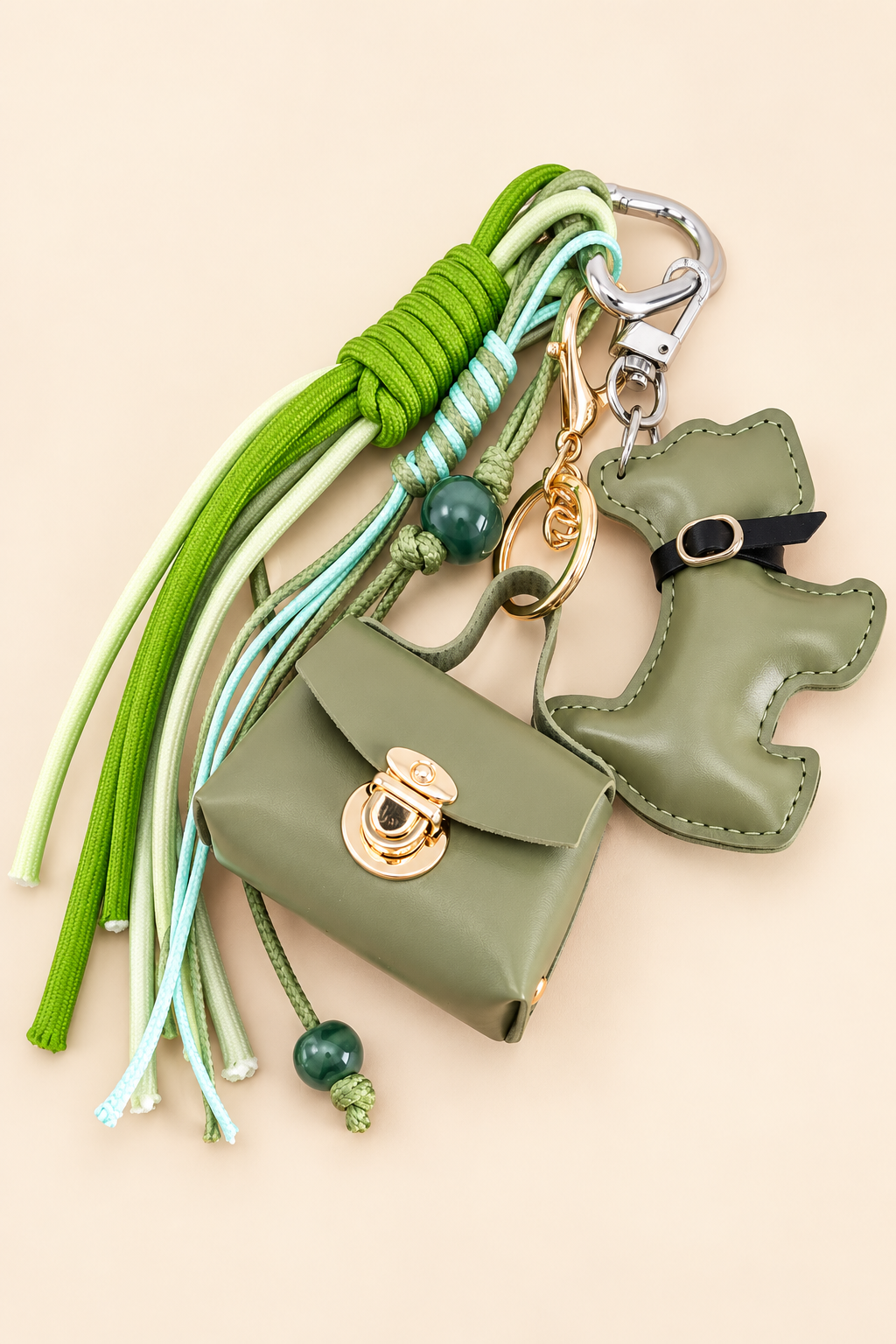 Little Pup & Pouch Bag Charm
