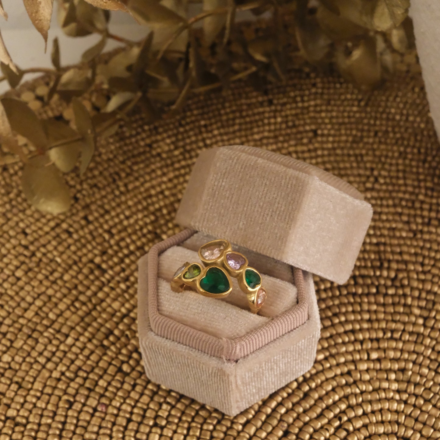 Candy Hearts Ring