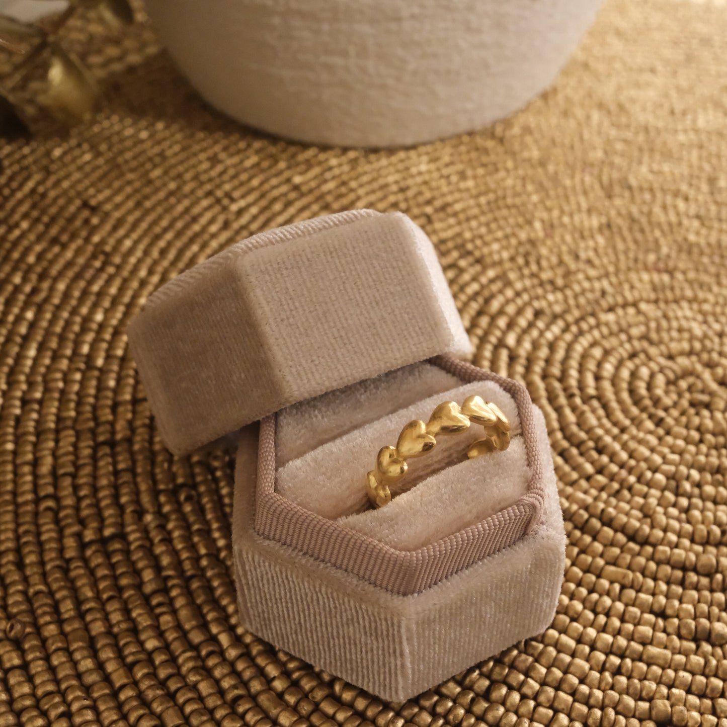 Bloom Hearts Ring