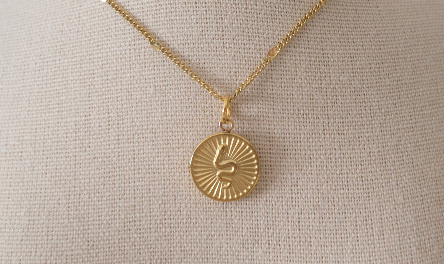 Serpent Sol Necklace