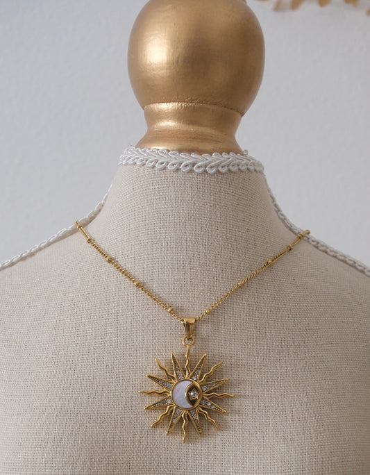 Elysian Sun Necklace