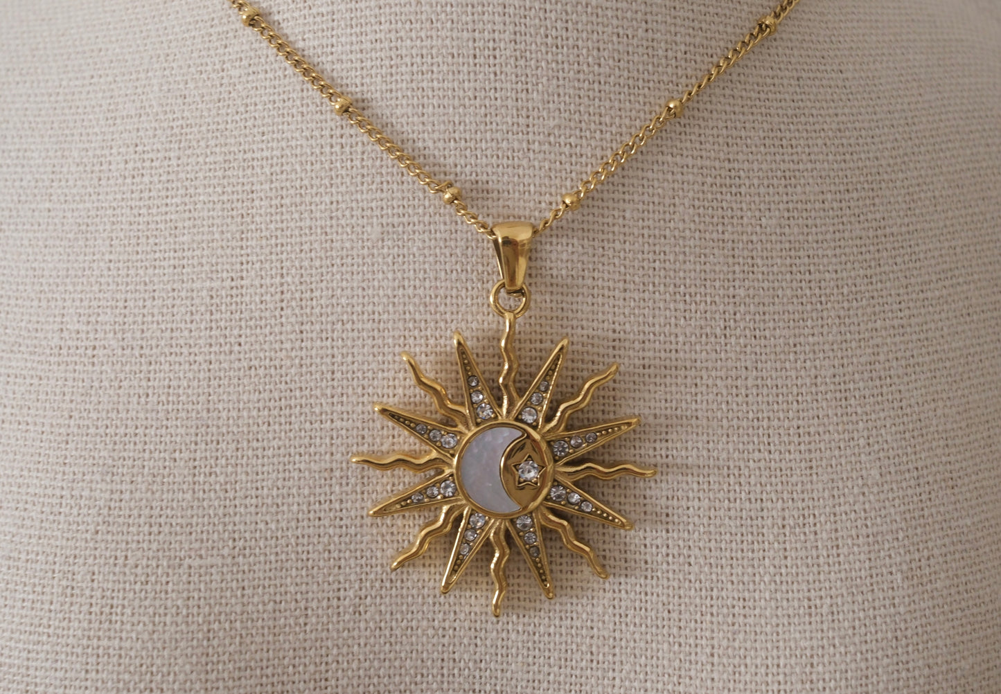 Elysian Sun Necklace