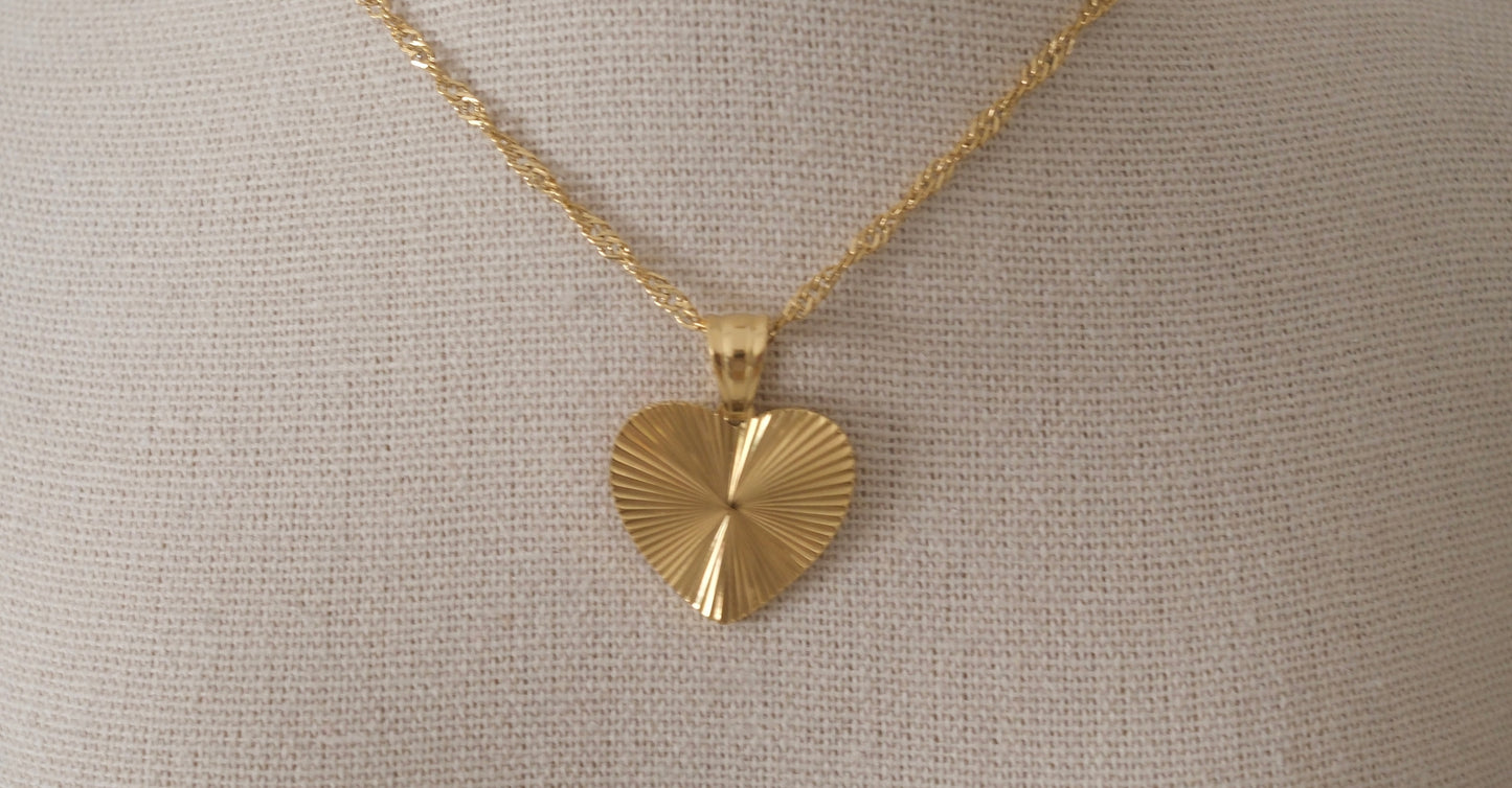Aurelia Heart Necklace