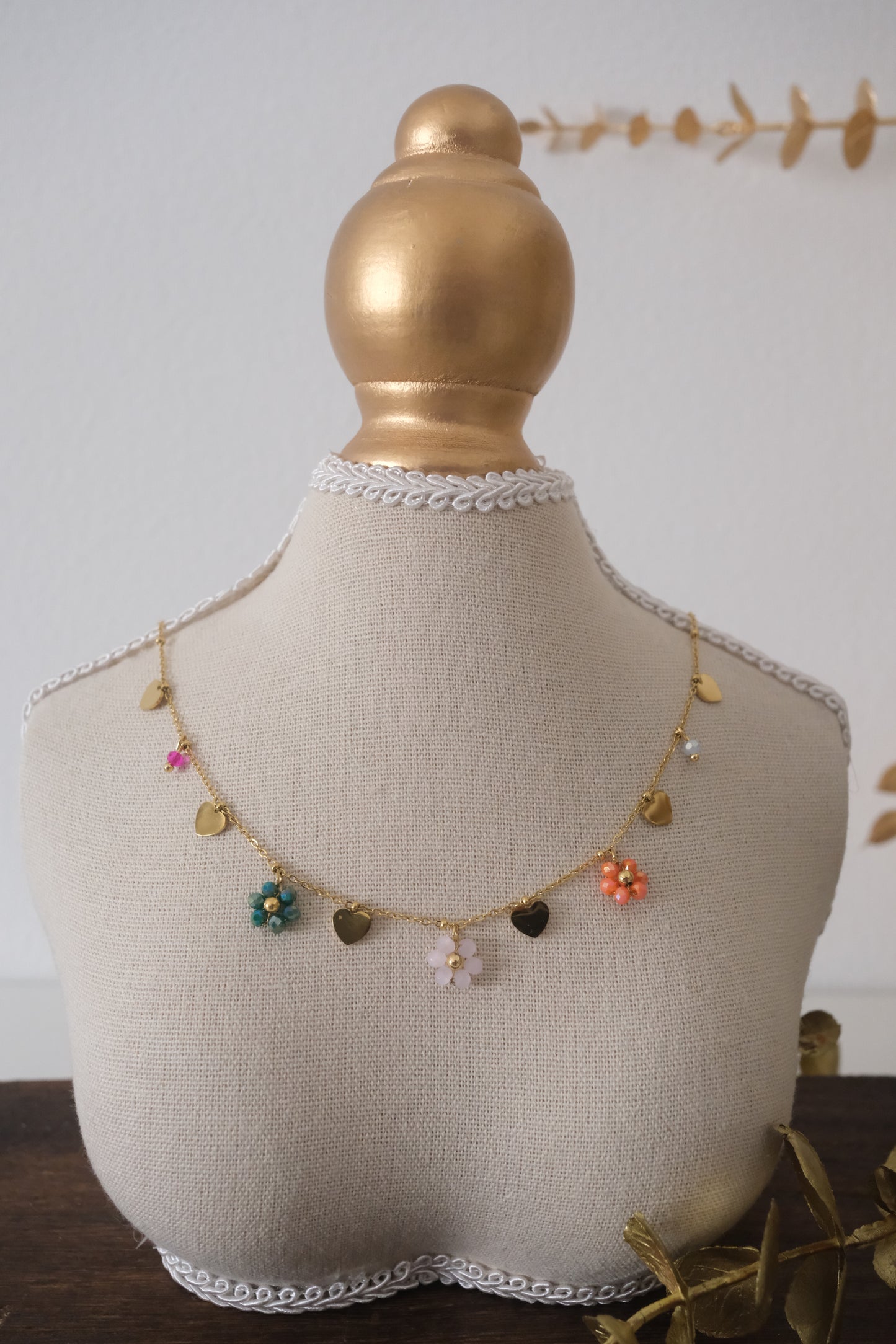 Heart Floria Necklace