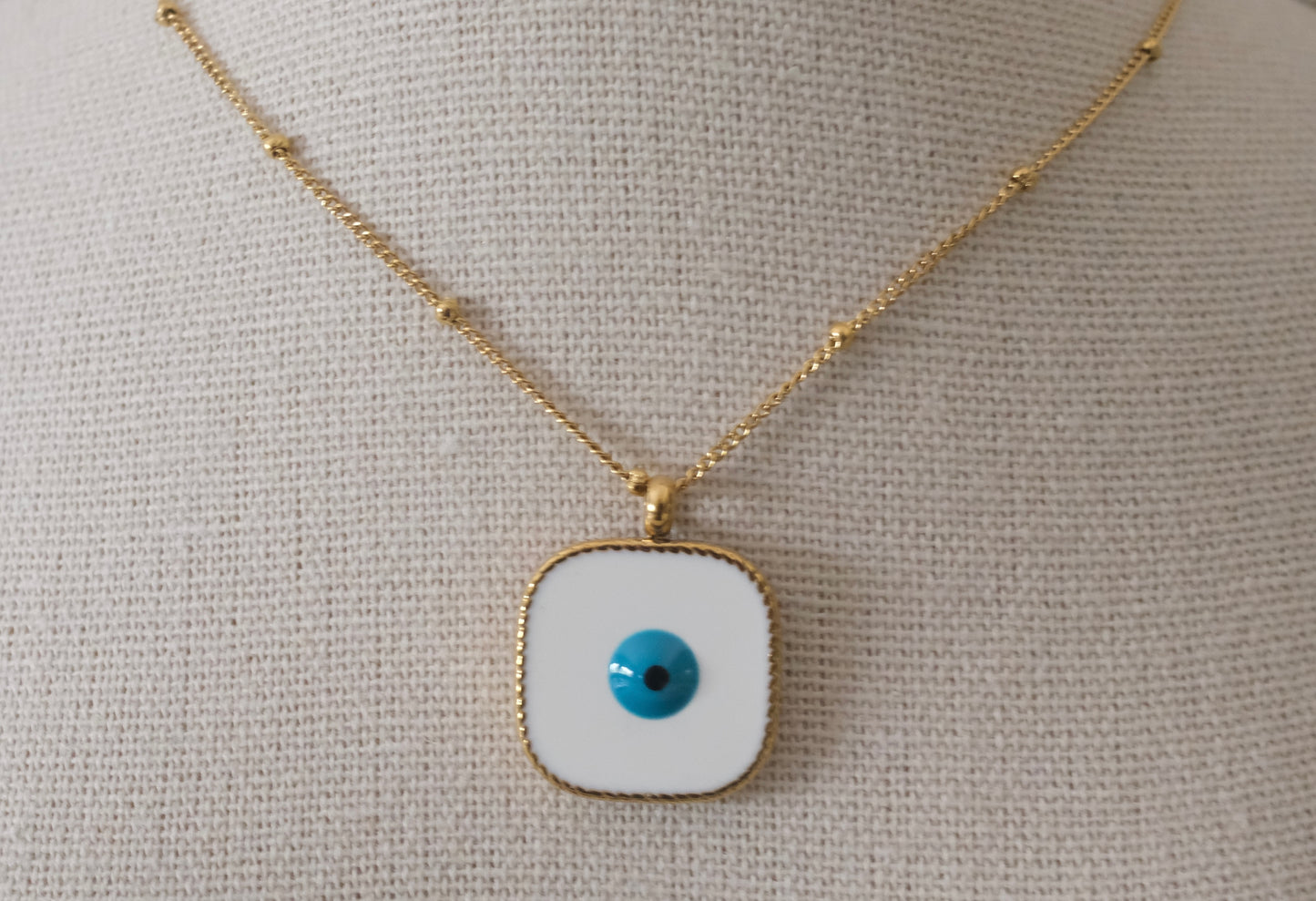 Evia Eye Necklace