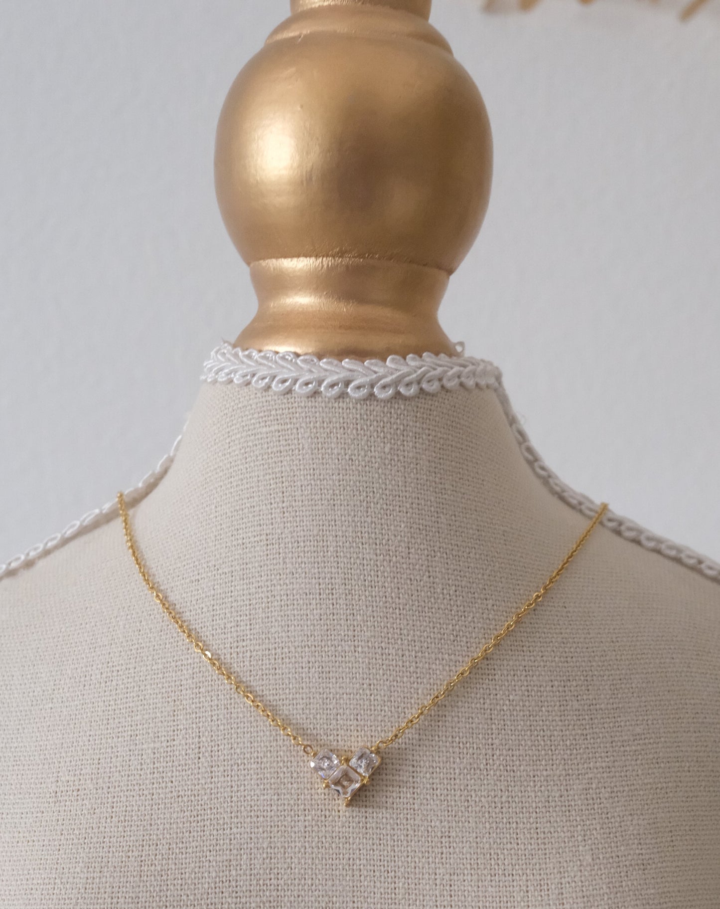 Sweet Spark Heart Necklace