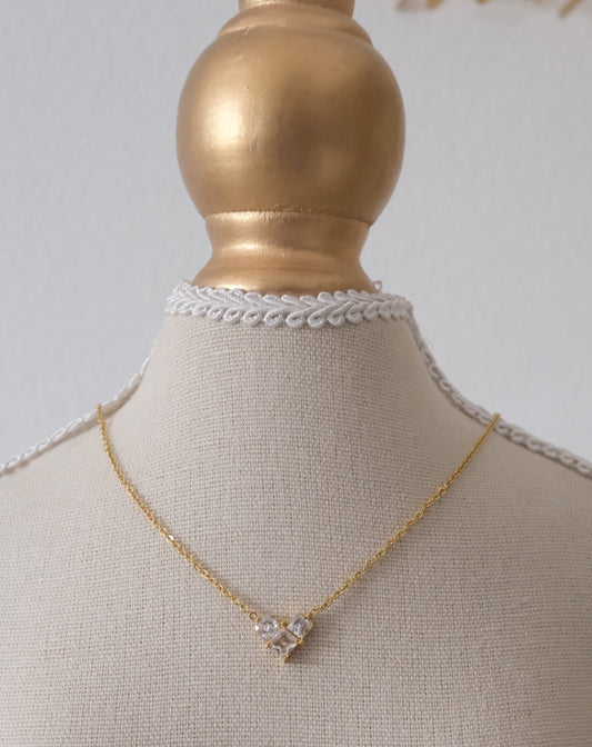 Sweet Spark Heart Necklace