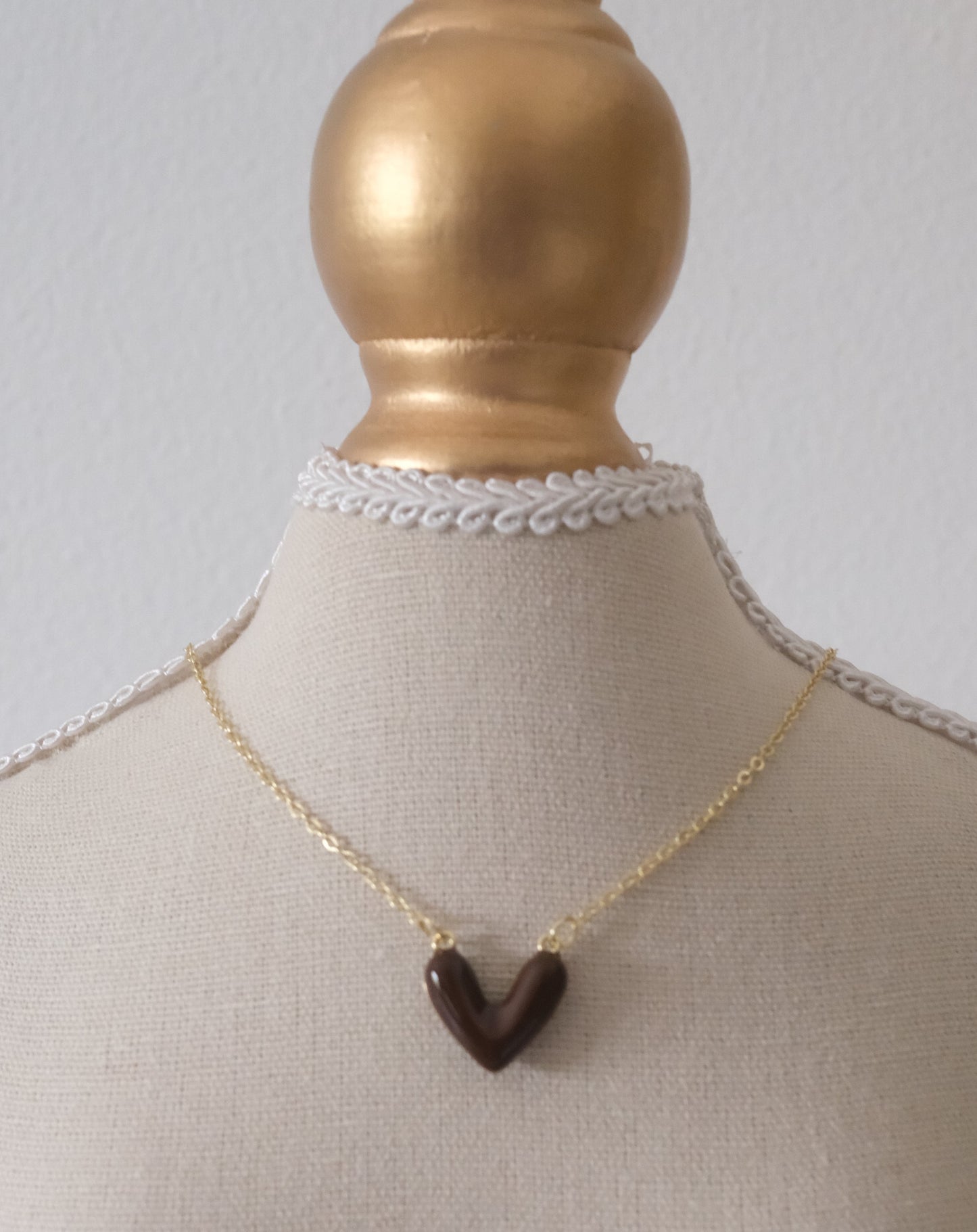 Velvet Heart Necklace