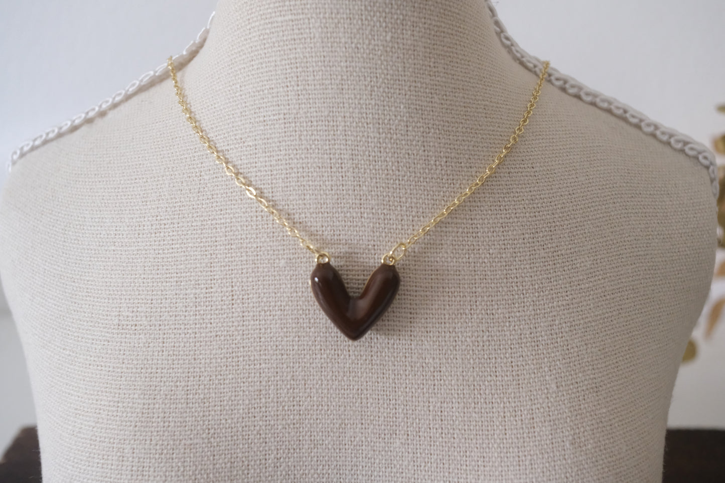 Velvet Heart Necklace