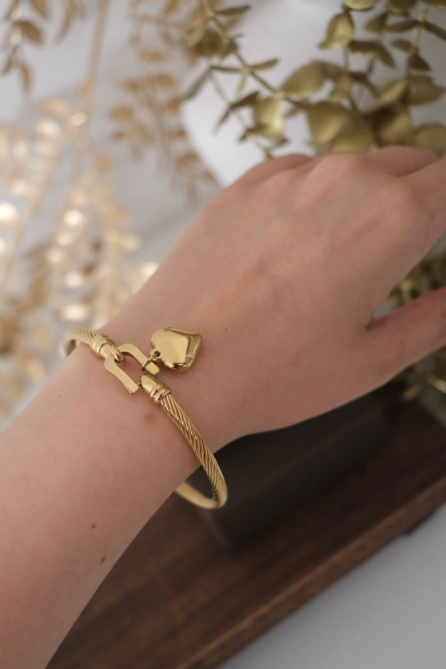 Aurélia Heart Bangle