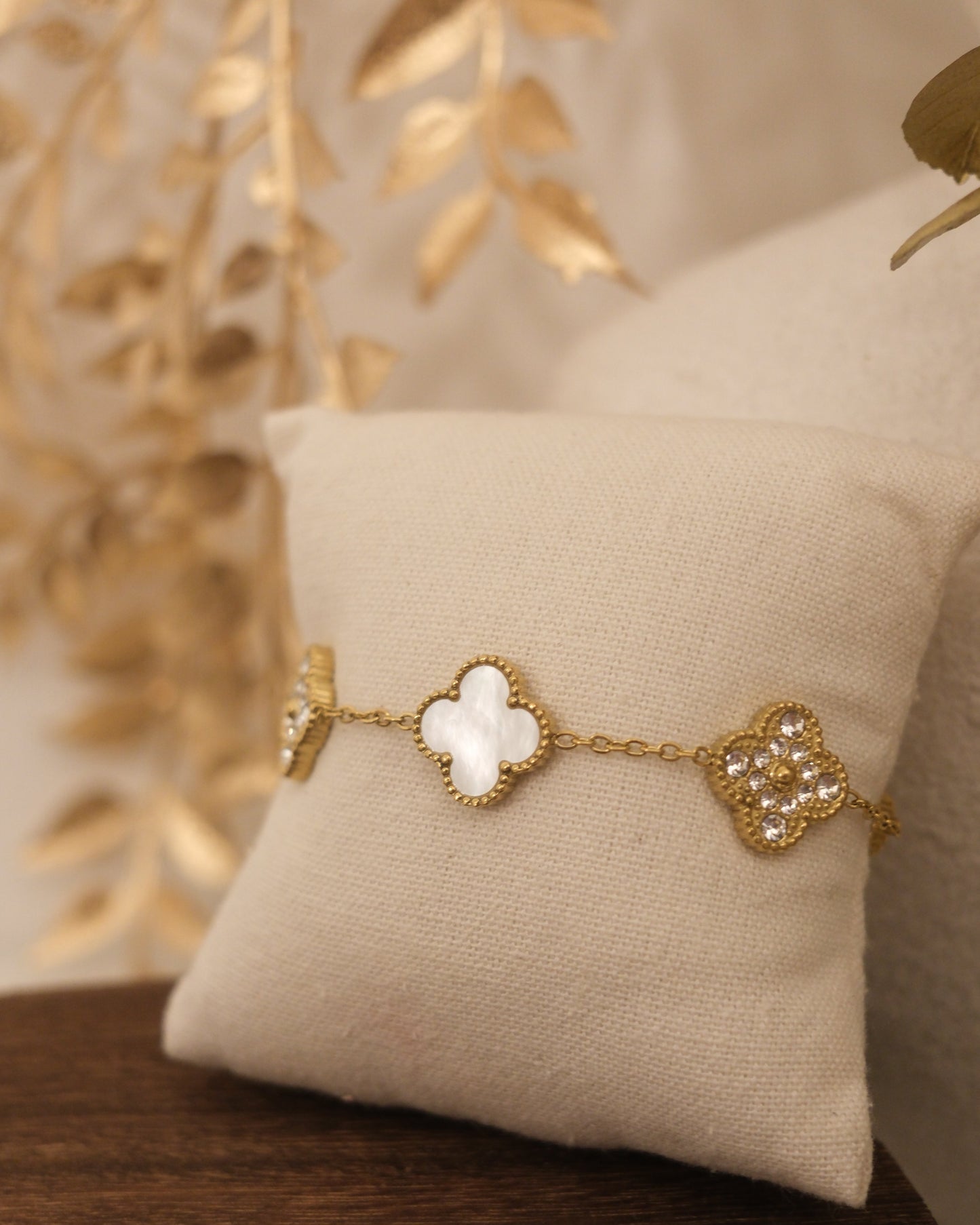 Éclat Duo Clover Bracelet