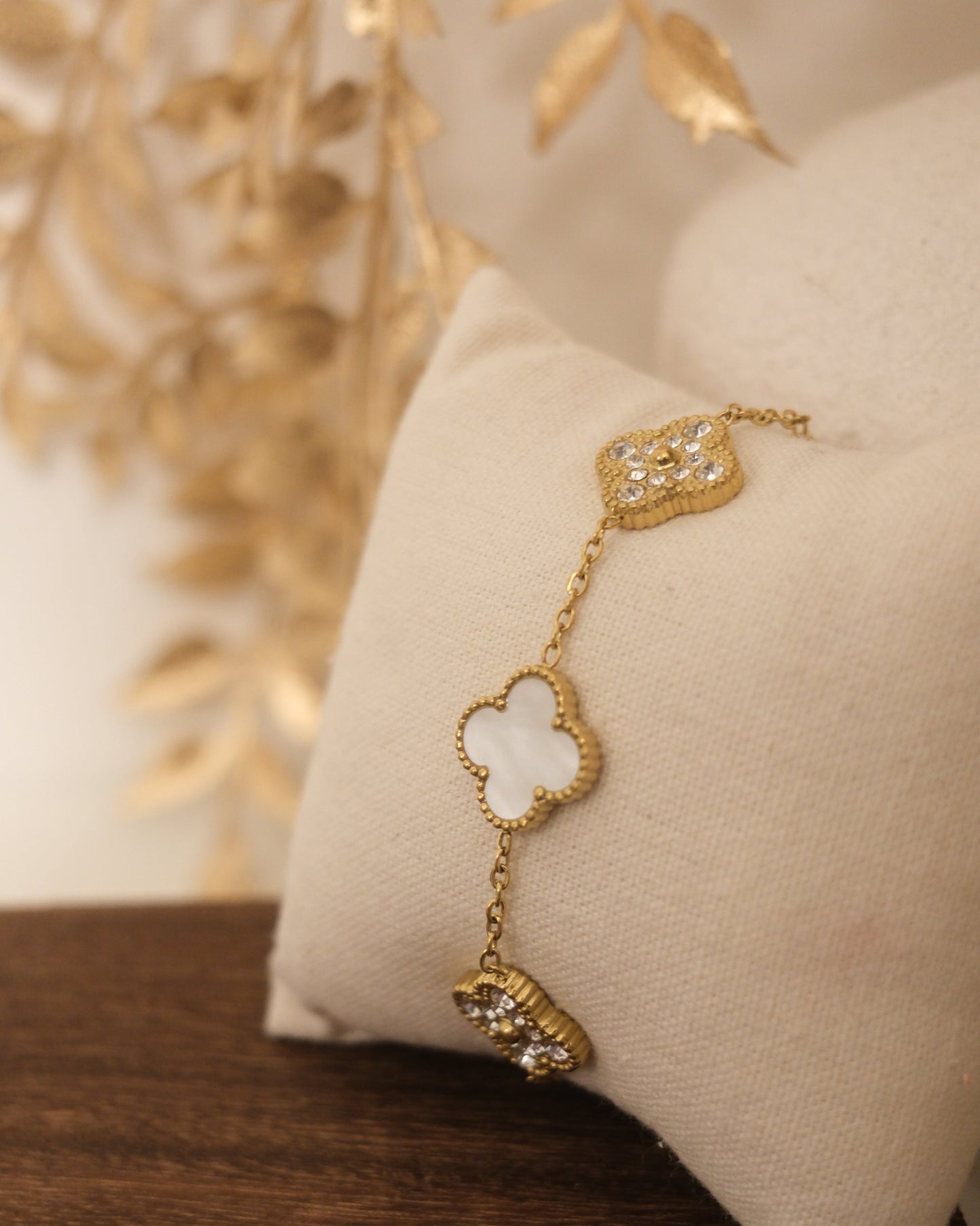 Éclat Duo Clover Bracelet