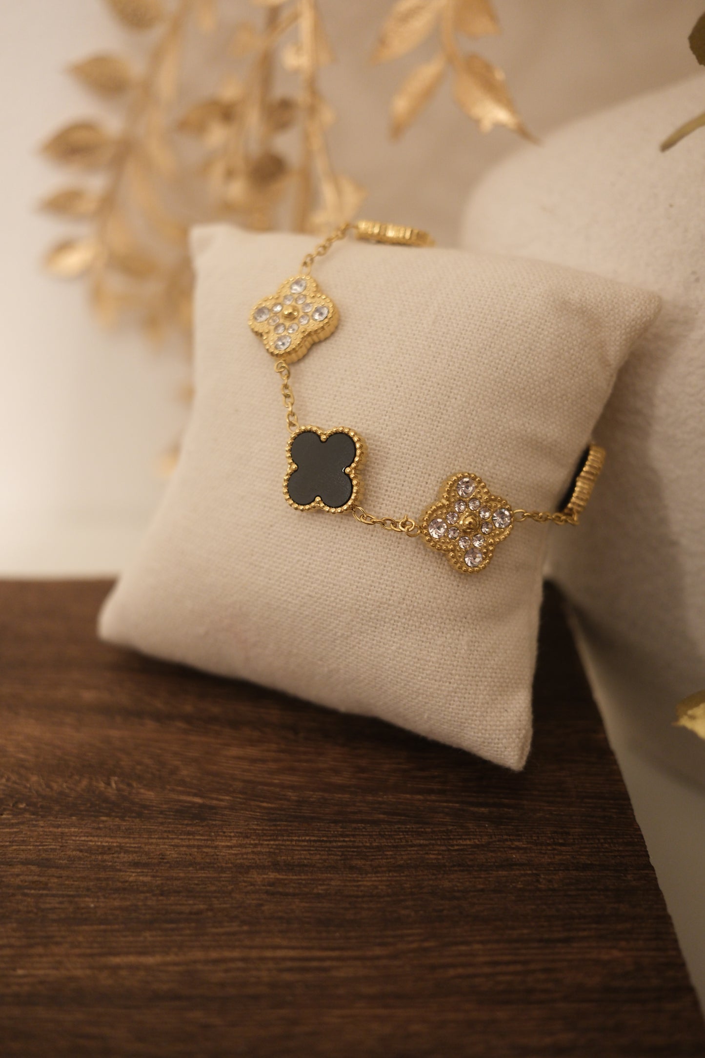 Éclat Noir Duo Bracelet